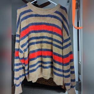 Aerie Flurry Crew Sweater - Multicolor Size Medium